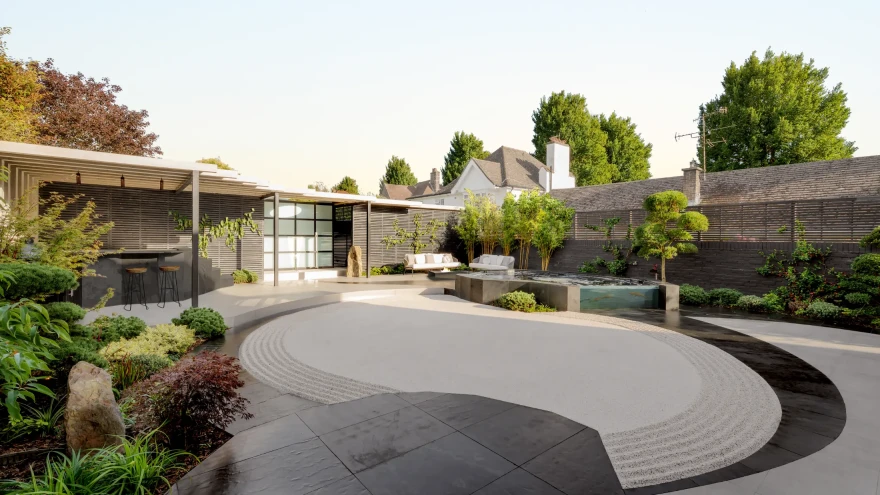 Japanese Awakening garden image 1