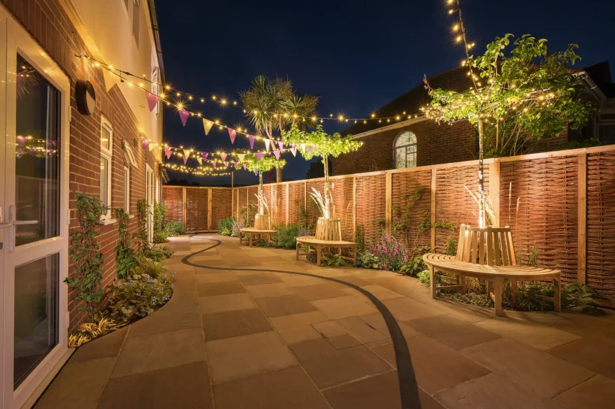 Place Farm Courtyard garden image 1