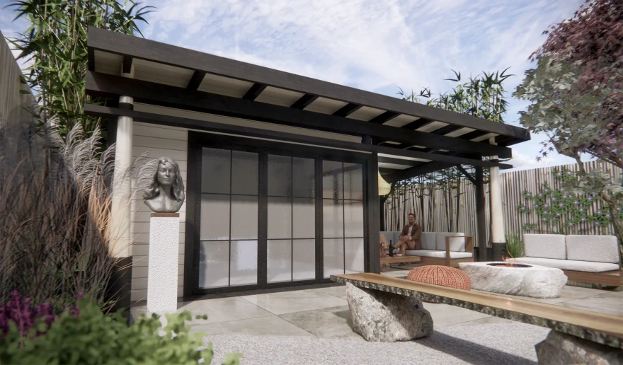 Japanese Garden Room garden image 2