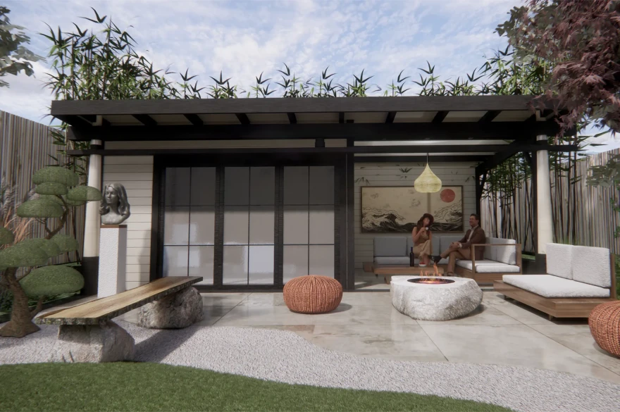 Japanese Garden Room garden image 1
